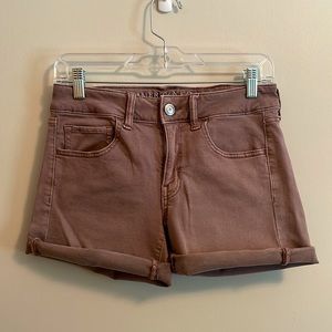 American Eagle Super Stretch Midi Shorts - Size 6